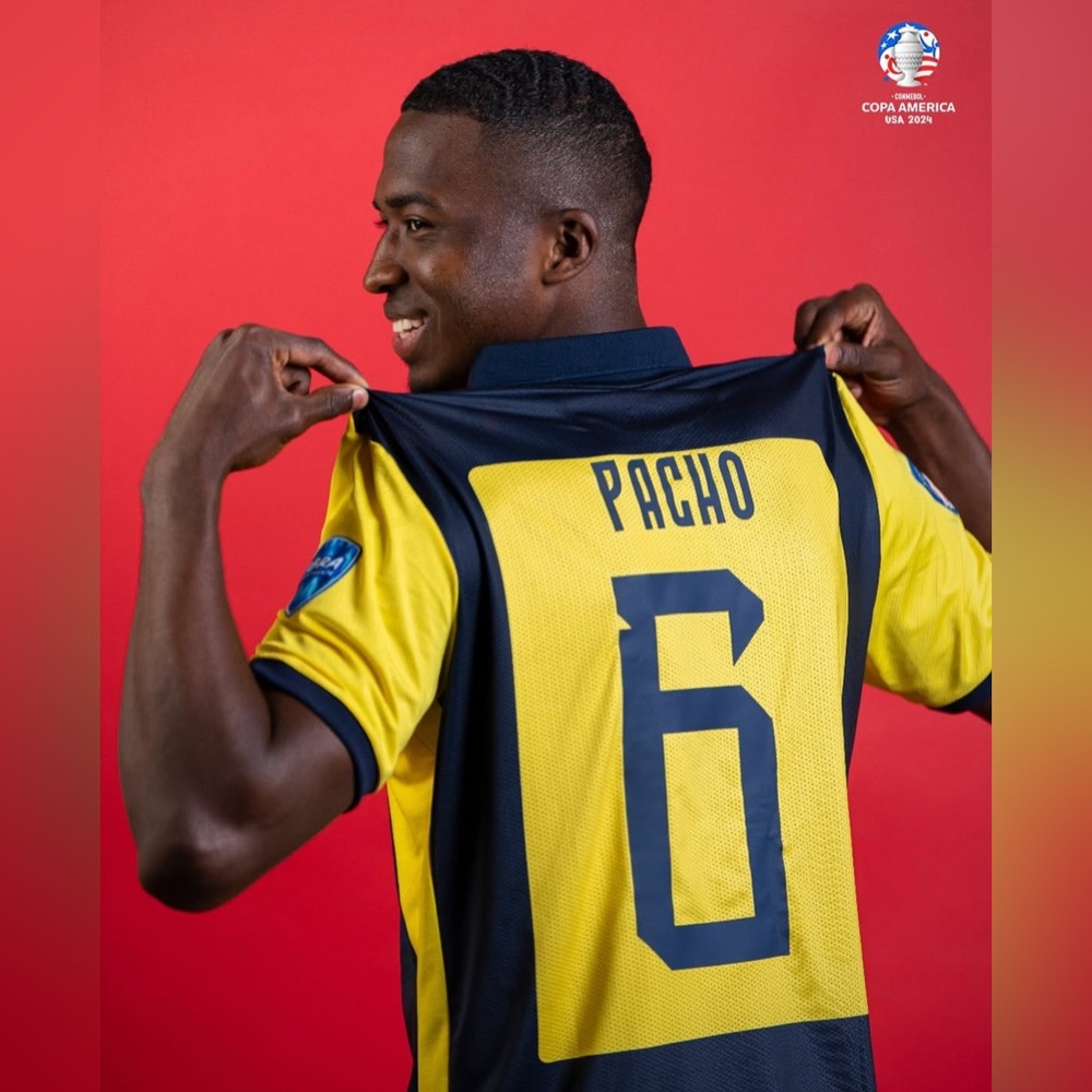 Marathon Authentic Ecuador Copa America 2024 Willian Pacho Jersey Men’s Sz: M - Picture 4 of 9